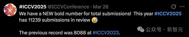 ICCV 2025万篇投稿破纪录，作者被逼全员审稿！网友痛批不如GPT
