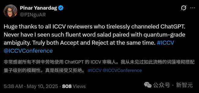 ICCV 2025万篇投稿破纪录，作者被逼全员审稿！网友痛批不如GPT