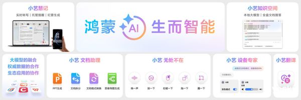 鸿蒙电脑上市倒计时，系统共生AI让智慧随处可见